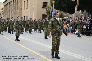 323- Rhodes- Defile Dodecanese grec